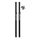 Picture of Jaypro Carbon Ultralite Volleyball Uprights for 3 in. Floor Sleeve