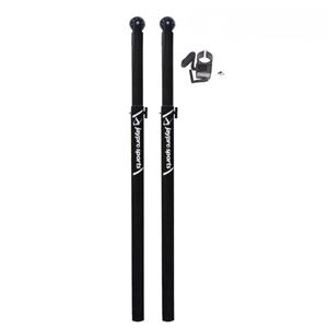 Picture of Jaypro Carbon Ultralite Volleyball Uprights for 3 in. Floor Sleeve