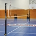 Picture of Jaypro Carbon Ultralite Volleyball Uprights for 3 in. Floor Sleeve