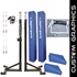 Picture of Jaypro T-Base Competition Volleyball Net System with Custom Graphics