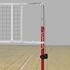 Picture of Jaypro Hybrid Steel Volleyball Net System with Custom Graphics for 3 in. Floor Sleeve