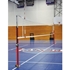 Picture of Jaypro Hybrid Steel Volleyball Net System with Custom Graphics for 3 in. Floor Sleeve