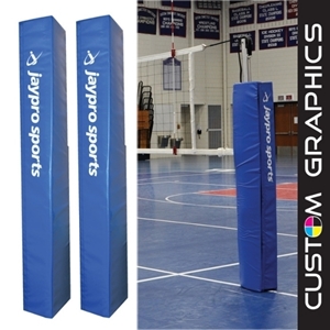 Picture of Jaypro Protective Pad for Volleyball Uprights with Custom Graphics