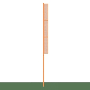 Picture of Jaypro Collegiate 30 ft Foul Poles Foul Poles