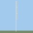 Picture of Jaypro Collegiate 30 ft Foul Poles Foul Poles
