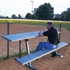 Picture of Jaypro Outdoor Portable 7-1/2 ft. Scorer Table with Bench