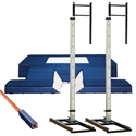Picture of Jaypro Collegiate Pole Vault Telescoping Standards Package