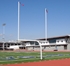 Picture of Gill Aluminum High School 6' Extension 30' Upright Football Goals