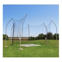 Picture of Gill 7 Pole High School Aluminum Discus Cages