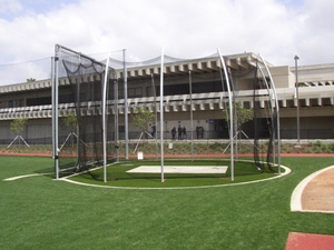 Picture of Gill NCAA Hammer Discus Cage; Double Ring