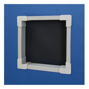 Picture of Porter Wall Pad Sleeve; 4 Corners And 4' Of Side Rails; Gray