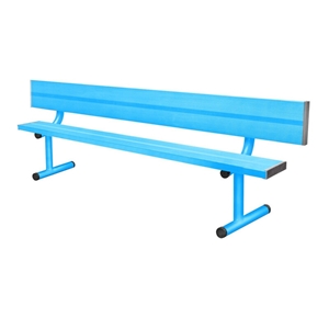 Picture of Gill Portable Aluminum Bench with Back