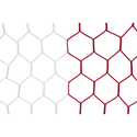 Picture of Kwik Goal Premier Hex 8H X 24W X 6D X  6B Soccer Net