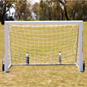 Picture of Fold-A-Goal 4' x 6' Semi Permanent 4″ Round Goals with Built in Clip Channel