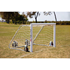 Picture of Fold-A-Goal 4' x 9' Semi Permanent 4″ Round Goals with Built in Clip Channel