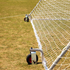 Picture of Fold-A-Goal 6' x 18' Semi Permanent 4″ Round Goals with Built in Clip Channel