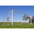 Picture of Fold-A-Goal 7' x 18' Semi Permanent 4″ Round Goals with Built in Clip Channel