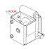 Picture of Gared Volleyball Ratchet Winch without Collar comes with 606011991 VB Net 8' Rope Adapter Assembly Release