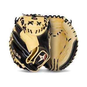 Picture of All-Star Pro Elite Right Hand Throw Black & Tan Catcher's Mitts