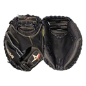 Picture of All-Star Pro Elite Right Hand Throw Solid Black Catcher's Mitts