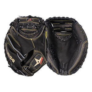 Picture of All-Star Pro Elite Right Hand Throw Solid Black Catcher's Mitts