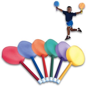 Picture of BSN Foam Badminton Paddles Color My Class