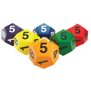 Picture of BSN 12 Sided Numeric Dice