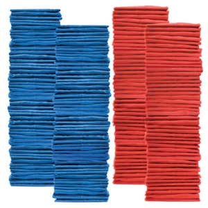 Picture of BSN 100 Pack Blue/Red Youth Scrimmage Vests
