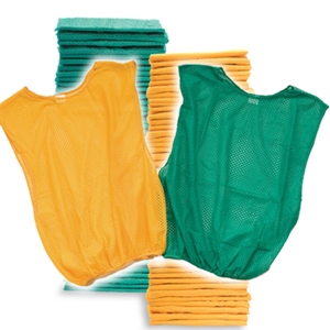 Picture of BSN 50 Pack Green/Yellow Youth Scrimmage Vests