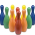 Picture of Gamecraft Champion Sports Rhino Skin Multi-Color Foam Bowling Pins