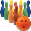 Picture of BSN Multi-Color Foam Bowling Pin Set with Ball