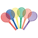 Picture of US Games Junior Plastic Tennis Racquets Color My Class