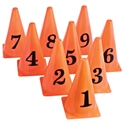 Picture of US Games 9 in Numbered Cones