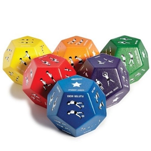 Picture of BSN Fit12 Exercise Dice