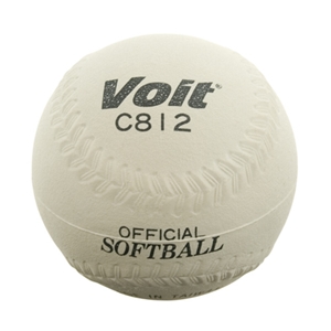 Picture of Voit 12 in. White Sponge Center Softball