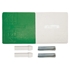 Picture of Champion Sports Green/White Pro Double First Base Set With Anchors
