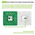 Picture of Champion Sports Green/White Hollywood Style Double First Base