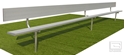 Picture of Gared Inground Spectator Bench with Back