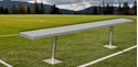 Picture of Gared Surface Mount Spectator Bench without Back