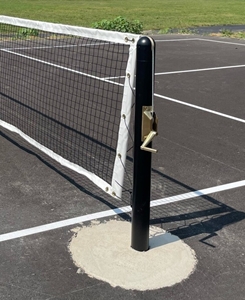 Picture of Gared Black Pickleball Posts
