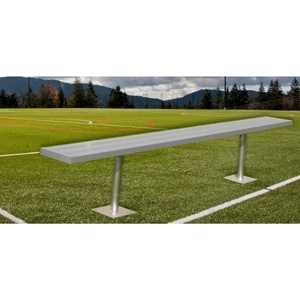 Picture of Gared Surface Mount Spectator Bench without Back
