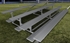 Picture of Gared 4-Row Low Rise Fixed Single Foot Plank Spectator Bleachers