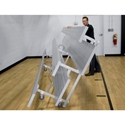 Picture of Gared 2-Row Double Foot Plank Tip N Roll Spectator Bleachers