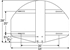 Picture of Bison Fan-Shaped Steel Playground Backboard Retrofit Kit